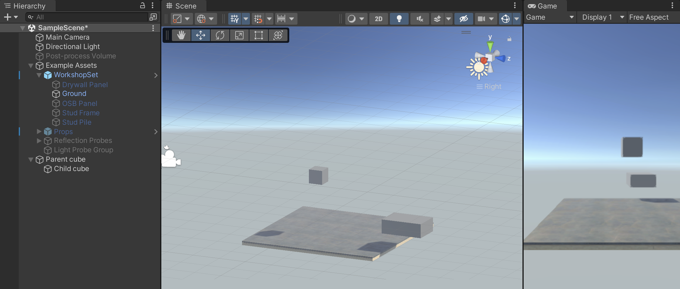 Unity Basics – Interaction Design Lab