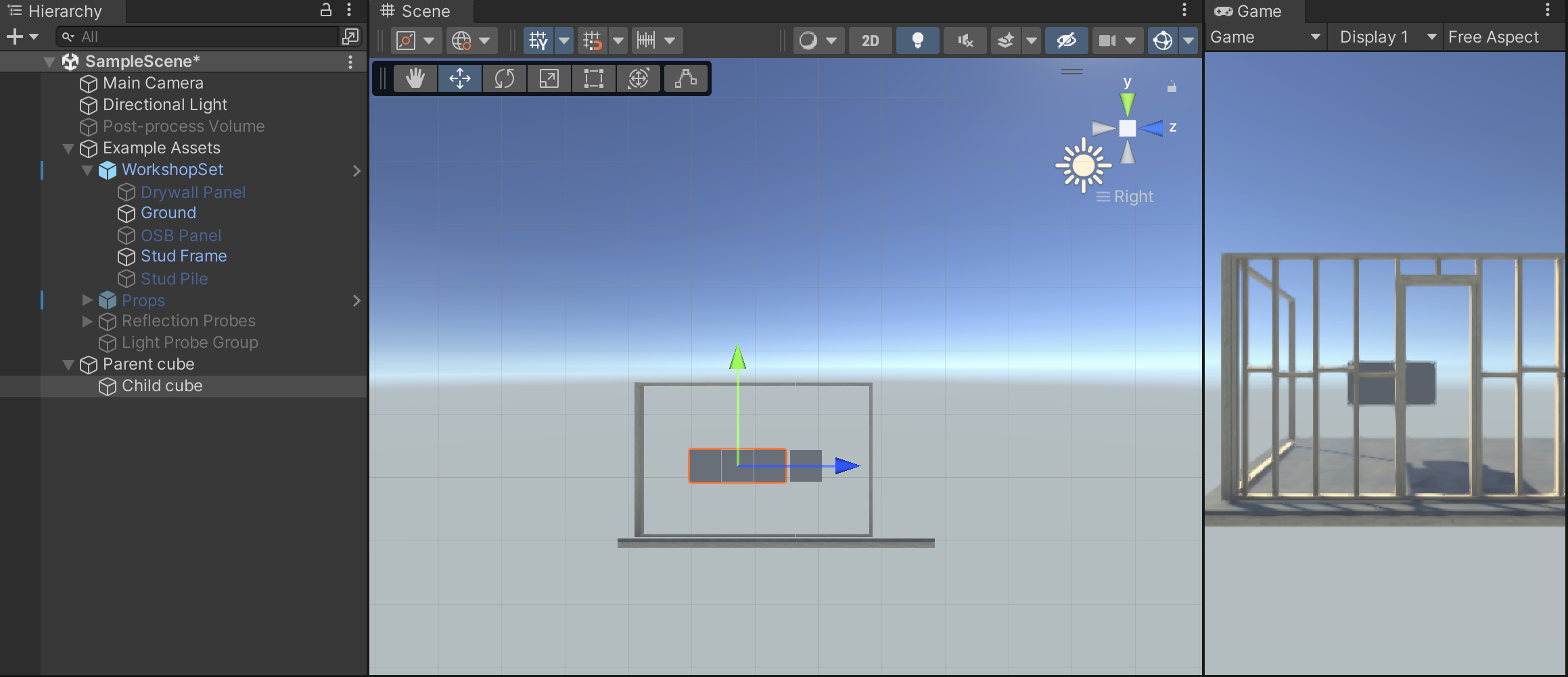 Unity Basics – Interaction Design Lab
