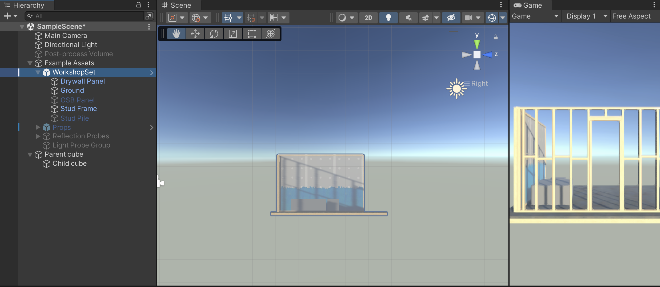 Unity Basics – Interaction Design Lab